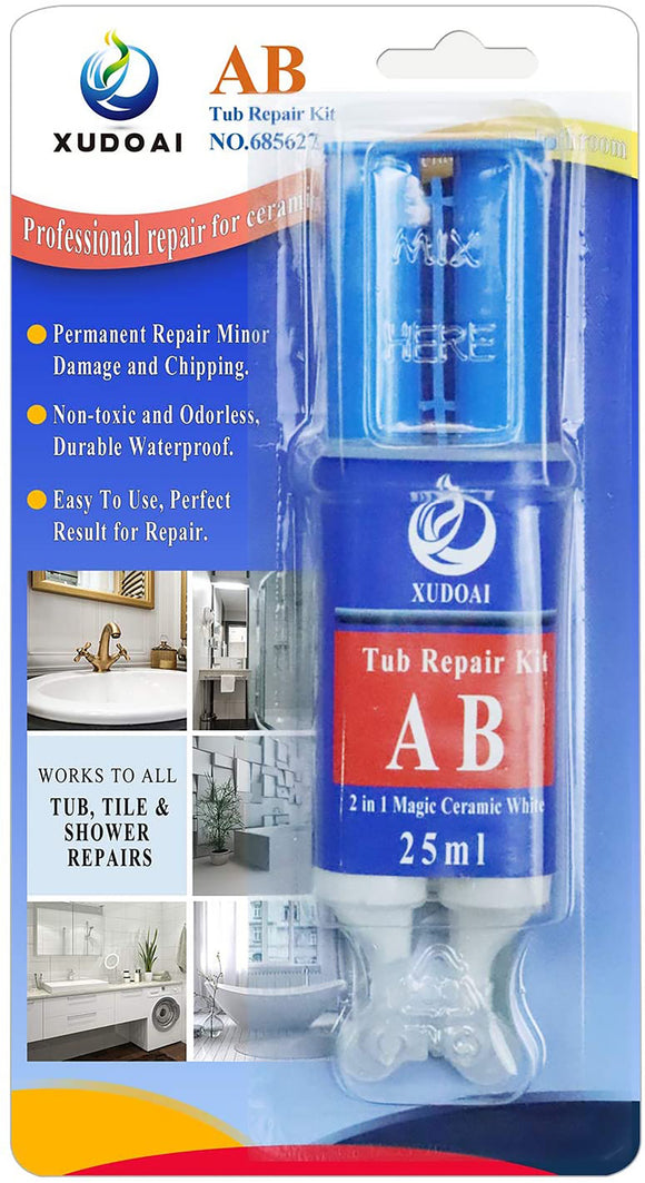 Fiberglass tub deals repair kit